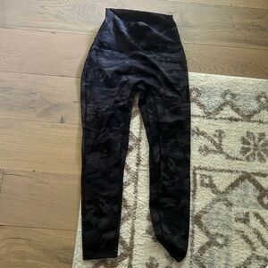Lululemon Black Camo leggings